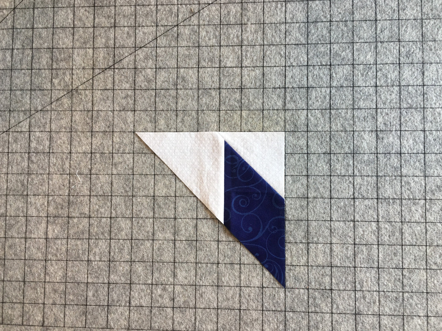 22x60 Inch Grid Printed Wool Pressing Mat