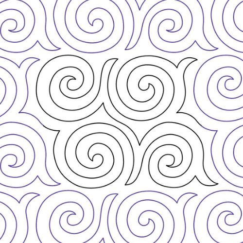 Hadley's Swirls Edge to Edge
