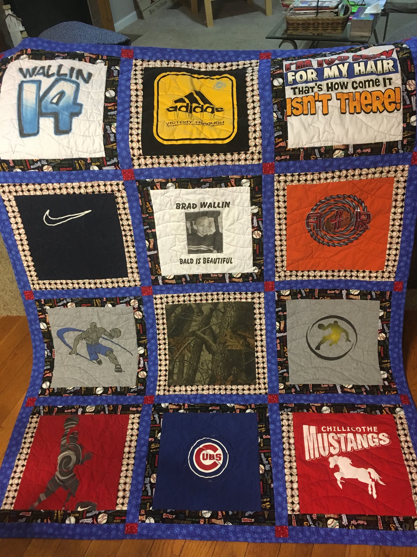 Custom T-Shirt Quilt