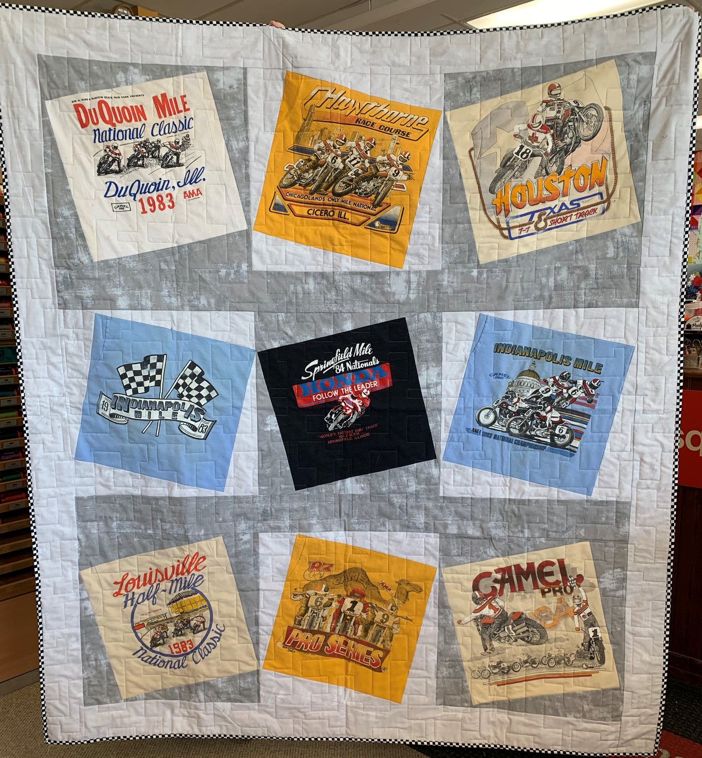 Racing T-Shirt Quilt